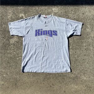 Reebok Sacramento Kings NBA single stitch T shirt